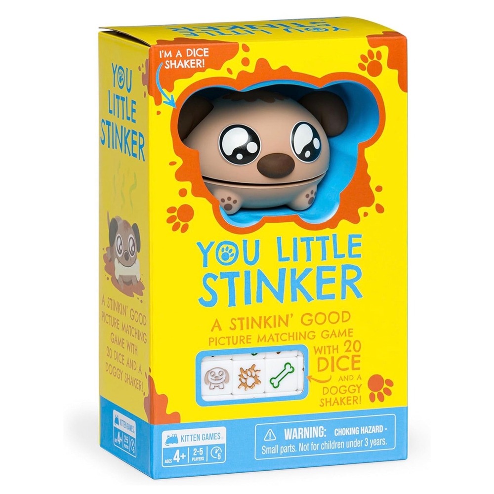 Kitten Games You Little Stinker Dog Picture Matching Dice Game‎  4+ 2-5 Players